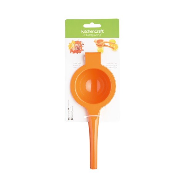 Oranžový pákový odšťavňovač na pomeranče Kitchen Craft Healthy Eating-image-1