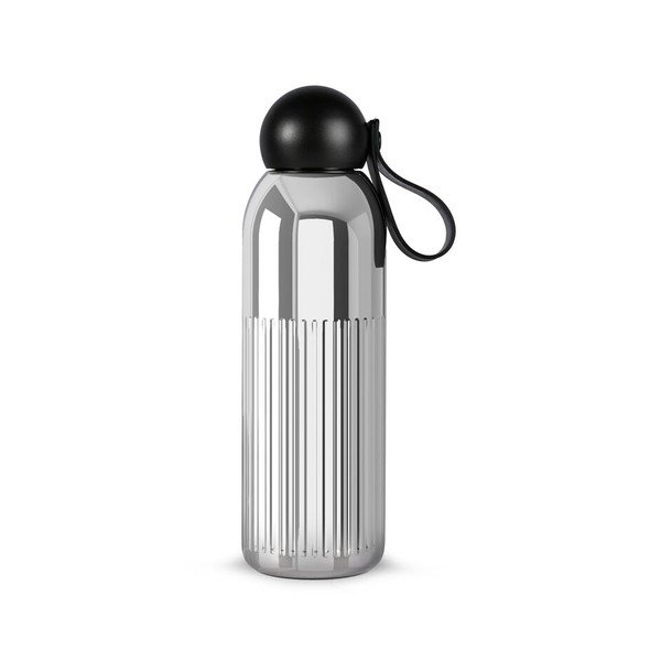 Bottiglia termica argentata in acciaio inox 500 ml Tekla – Sagaform