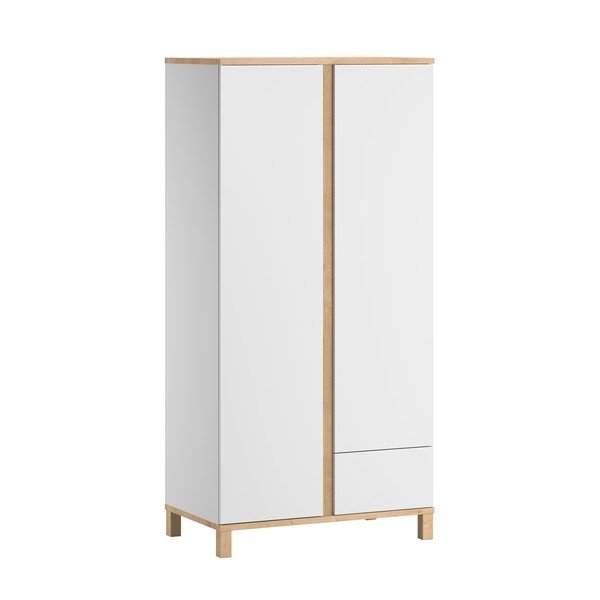 Armadio bianco Altitudine, altezza 184 cm - Vox