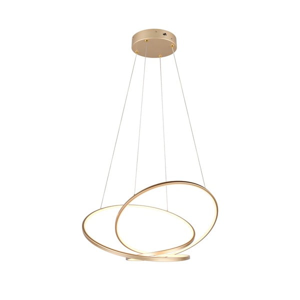 Lampadario a LED dimmerabile in oro Darvin - Trio-image-2