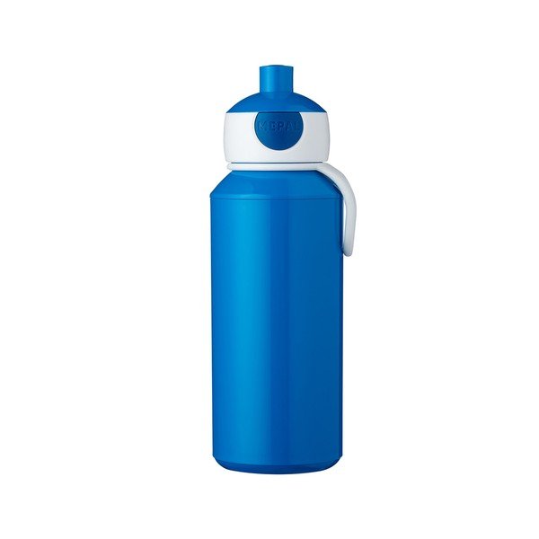 Biberon da viaggio blu 400 ml Pop-Up - Mepal