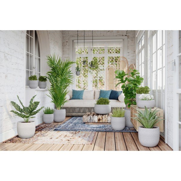 Coprivaso in ceramica fatto a mano ø 29 cm Hemera - Artevasi-image-1