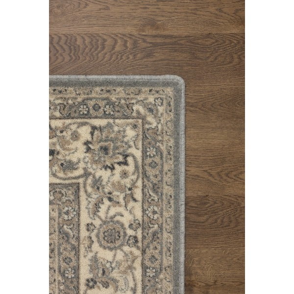 Tappeto in lana grigio 133x180 cm Beatrice - Agnella-image-3