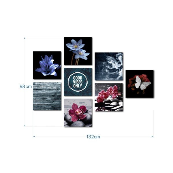Set di 8 immagini Solo buone vibrazioni - Insigne-image-2