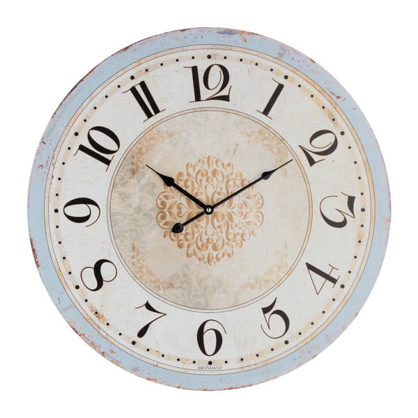 Orologio da parete bianco Vintage, ⌀ 60 cm Cre Cre - Brandani