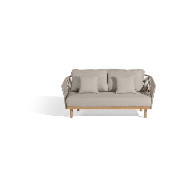 Divano da giardino grigio tortora Newport – Diphano