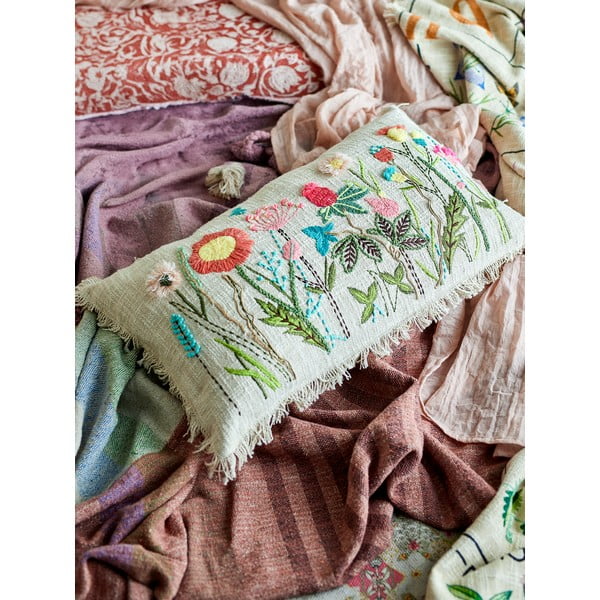 Cuscino decorativo in cotone 60x35 cm Tetti - Bloomingville-image-3