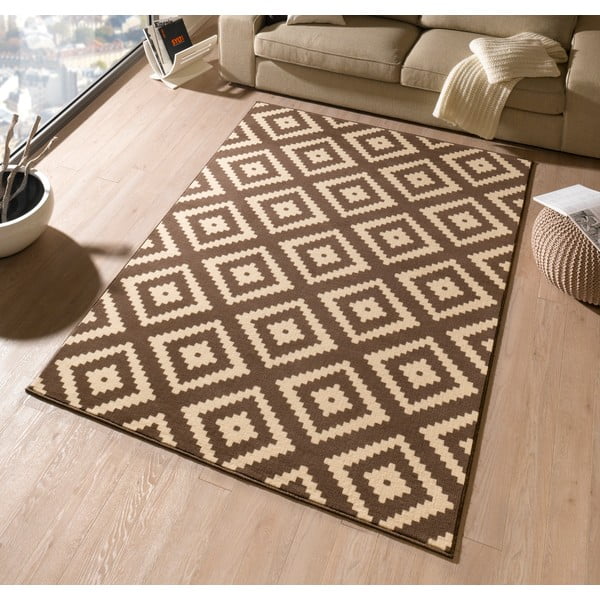 Tappeto marrone 300x80 cm Diamond - Hanse Home-image-1