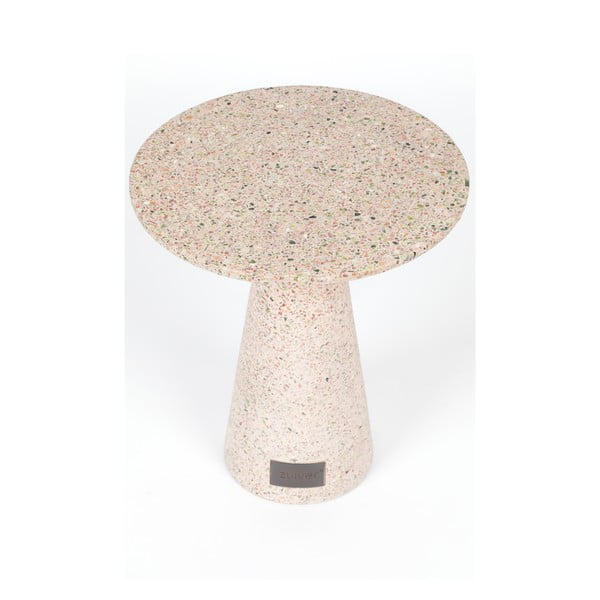 Tavolo pieghevole rosa adatto all'esterno, ø 41 cm Victoria - Zuiver-image-1