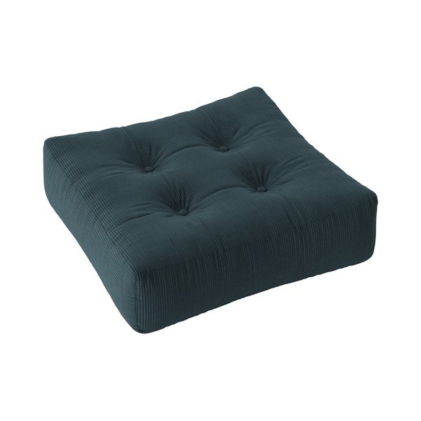 Pouf divano in velluto a coste blu pallido More - Karup Design