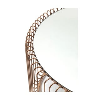 Set di 2 tavolini in rame Wire Big - Kare Design