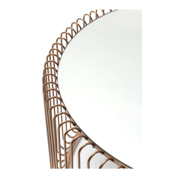 Set di tavolini da salotto rotondi color rame 2 pz ø 69,5 cm Wire Big – Kare Design-image-3