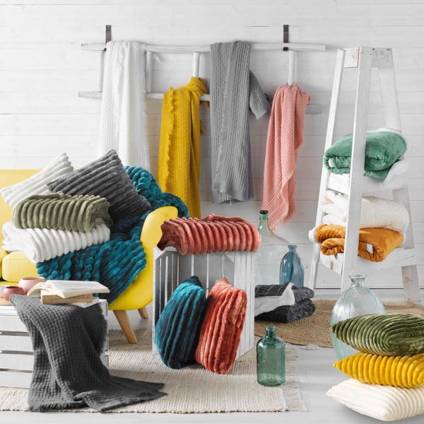 Coperta 125x150 cm Coraline - douceur d'intérieur-image-2