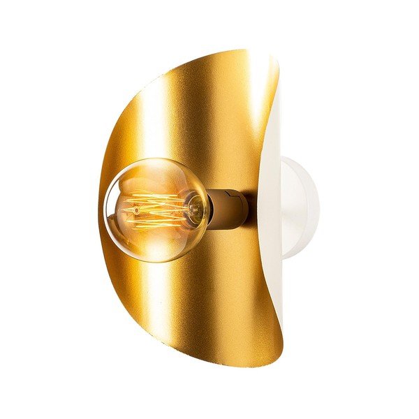 Lampada da parete bianca/dorata Sivani – Opviq lights-image-2