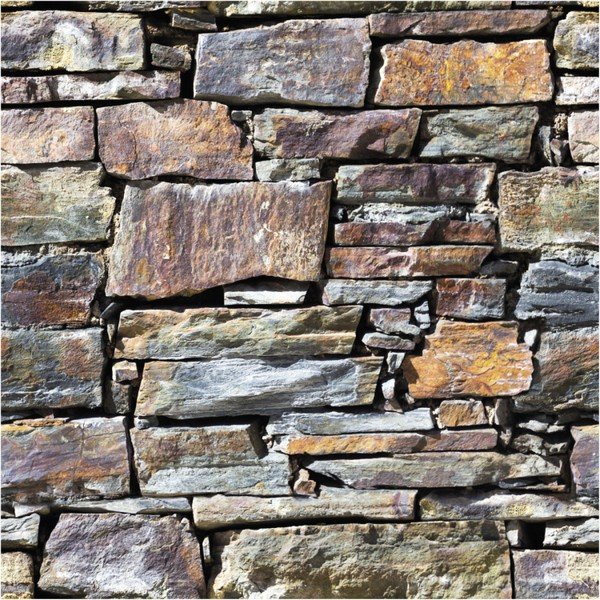 Nástěnná samolepka Ambiance Wall Materials Stones from Roussilon, 40 x 40 cm-image-1