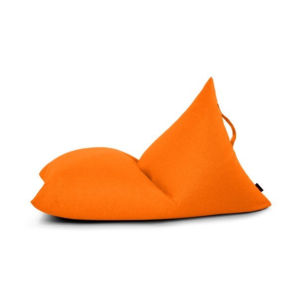 Pouf a sacco per bambini arancione Razzy – SLOWDOWN