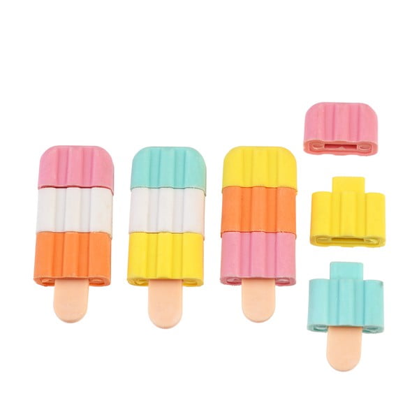 Set di 3 gomme profumate Ice Lolly - Rex London-image-3