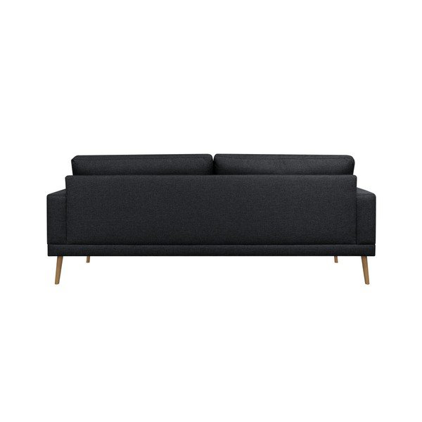 Černá trojmístná pohovka Windsor & Co. Vega-image-3