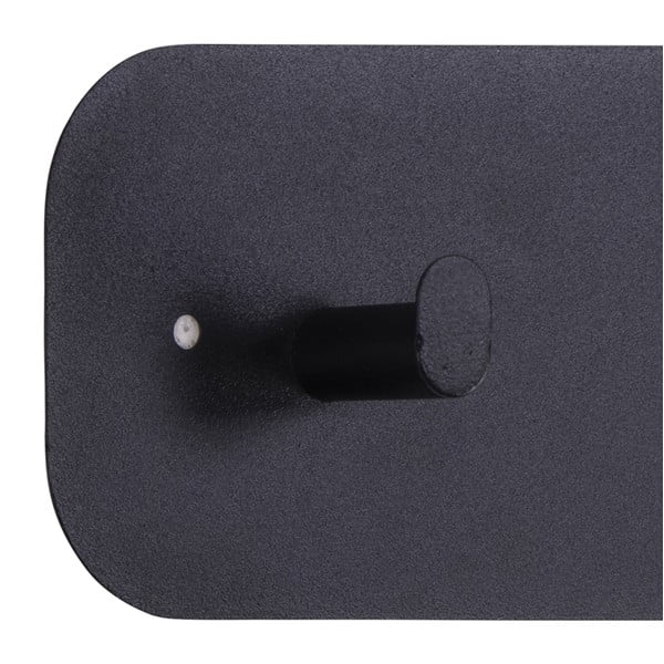 Appendiabiti da parete in metallo nero Selje - Actona-image-4