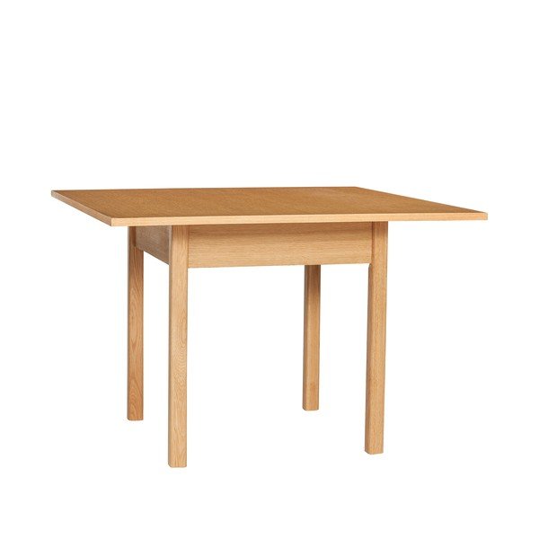 Tavolo da pranzo con effetto rovere 110x110 cm Geo – Hübsch