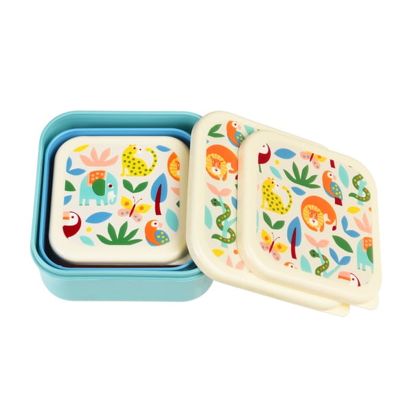 Portapranzo per bambini 3 pz Wild Wonders – Rex London-image-4