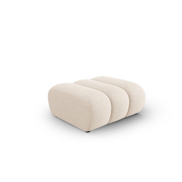 Poggiapiedi color crema Lupine – Micadoni Home-image-2