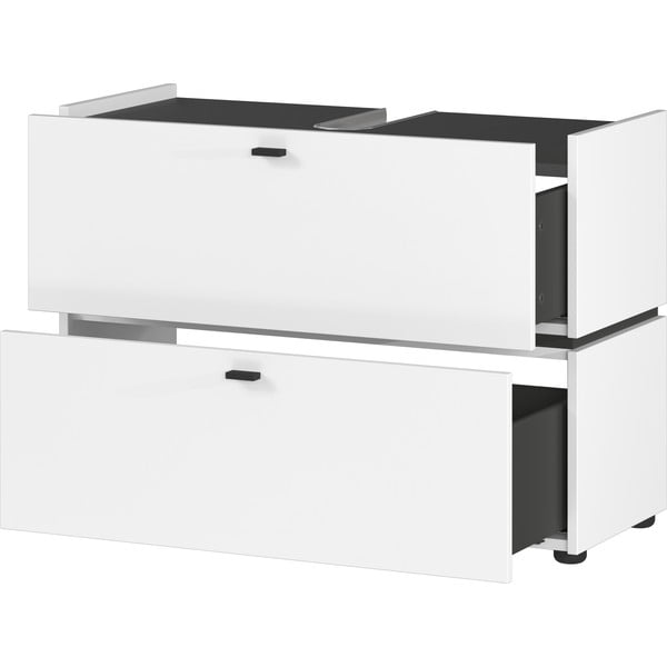 Mobile bianco sotto il lavabo 80x59 cm Modesto - Germania-image-2