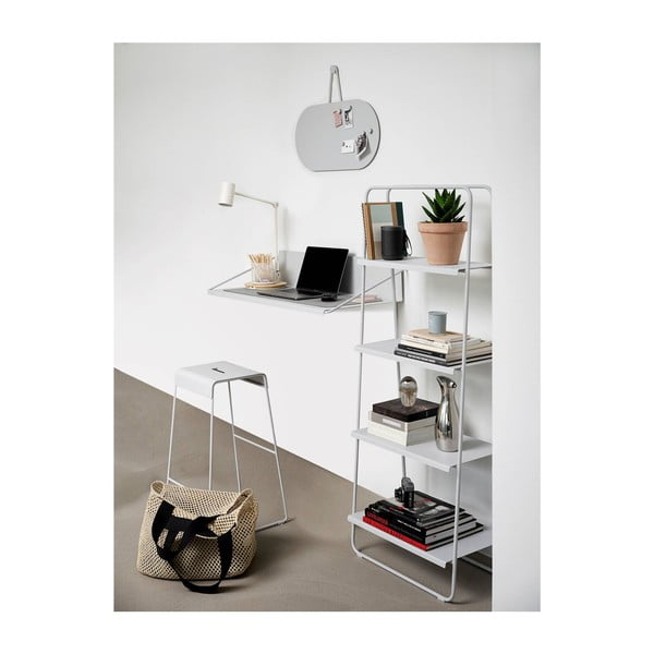 Sedia da bar nera in metallo A-Stool – Zone-image-1