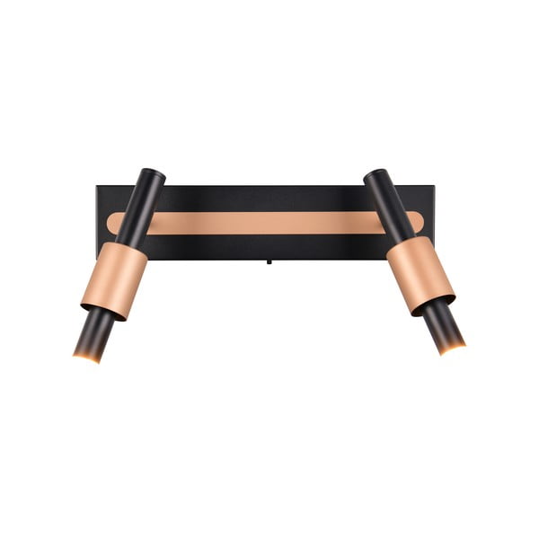 Faretto LED nero e color bronzo 20,5x42 cm Ikaris – Trio Select-image-4