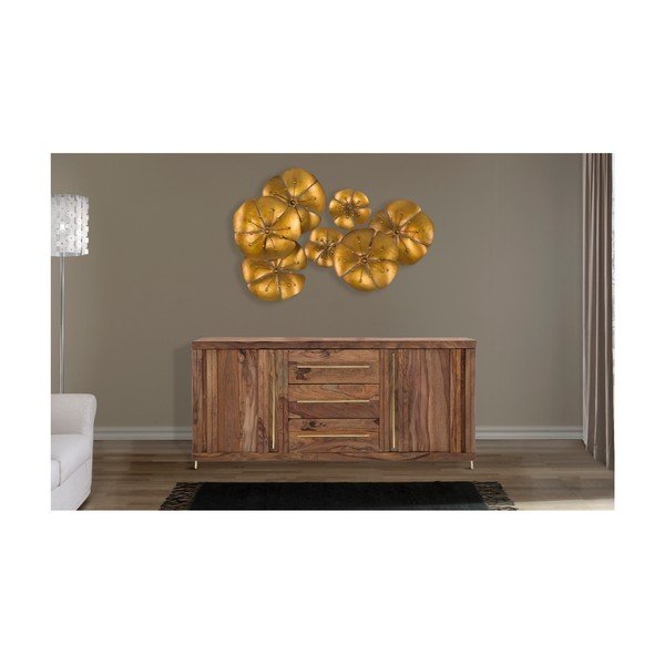 Cassettiera in legno Sheesham Elegant - Mauro Ferretti-image-1