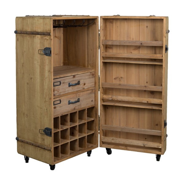 Portabottiglie in legno di abete per 30 bottiglie, 50x109 cm Lico - Dutchbone-image-4