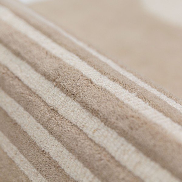 Tappeto di colore naturale in lana tessuto a mano 200x290 cm Lozenge – Flair Rugs-image-3