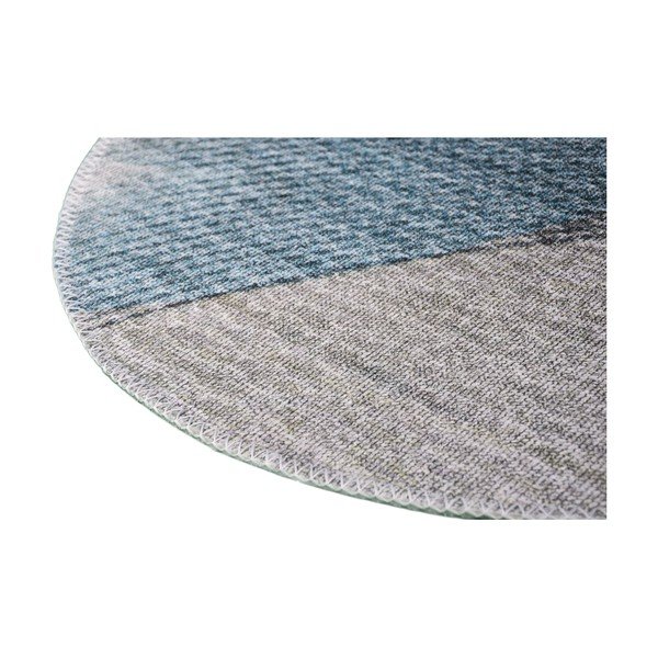 Tappeto rotondo lavabile grigio chiaro ø 100 cm - Vitaus-image-2