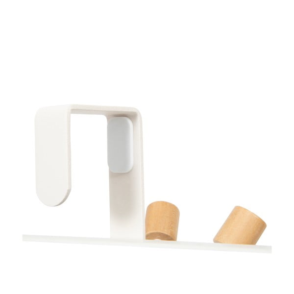 Appendiabiti da porta in metallo con 4 ganci - Compactor-image-3