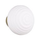 Lampada da parete LED bianca in vetro con ricarica USB ø 15,5 cm Earl – Reality