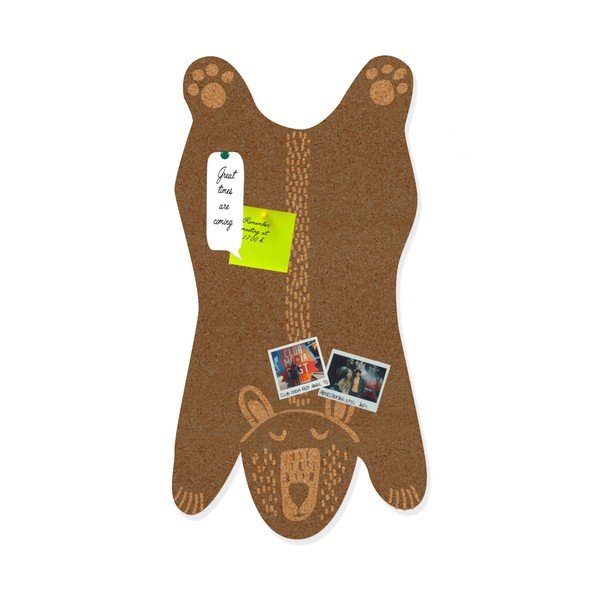 Lavagna di sughero a forma di orso Bear - Little Nice Things-image-1