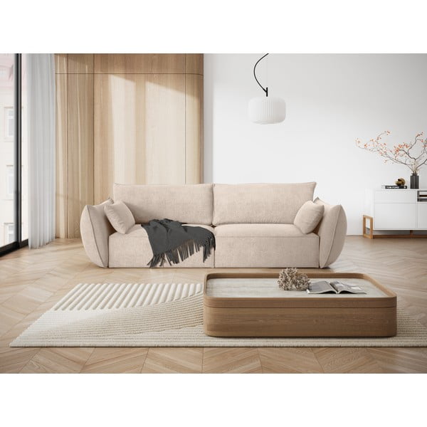 Divano beige 208 cm Vanda - Mazzini Sofas-image-1