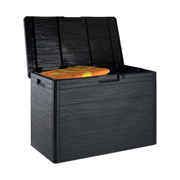 Contenitore da giardino color antracite Woodys – Toomax-image-2