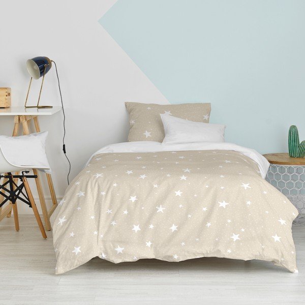Biancheria da letto per bambini in cotone per letto singolo 140x200 cm Little star - Happy Friday-image-3