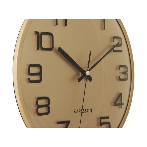 Orologio da parete ø 30,5 cm 3D Numbers - Karlsson-image-3