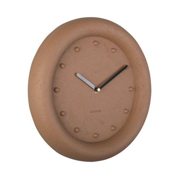 Orologio da parete marrone , ø 30 cm Petra - Karlsson-image-1