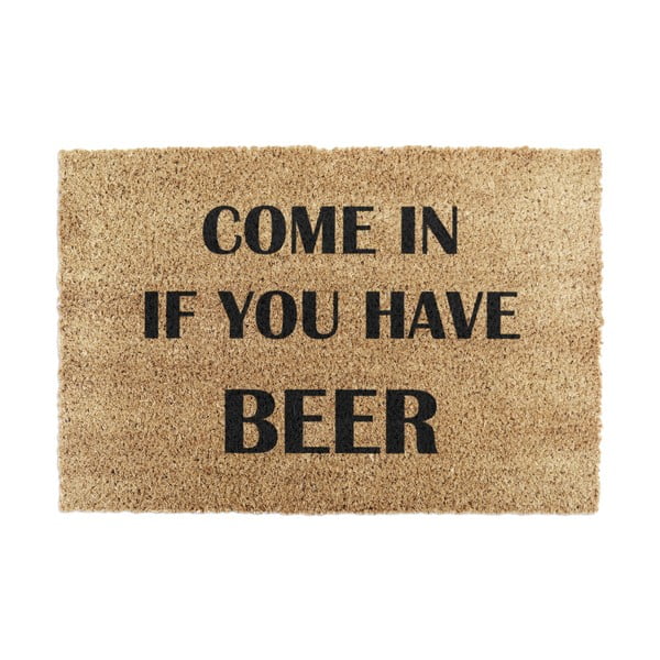 Tappeto in fibra naturale Come Again and Bring Beer, 40 x 60 cm Come again and bring beer - Artsy Doormats