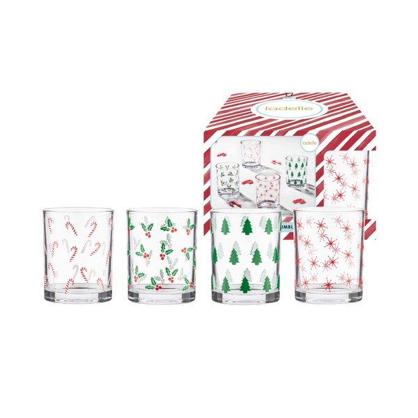 Set di 4 bicchieri da 260 ml Jingle - Ladelle