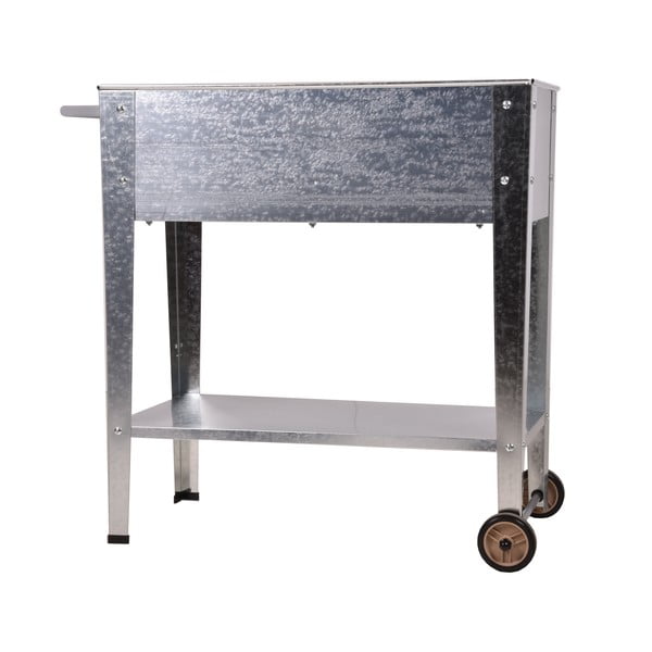 Cassetta rialzata per coltivazione con rotelle Lavandia - Garden Pleasure-image-1