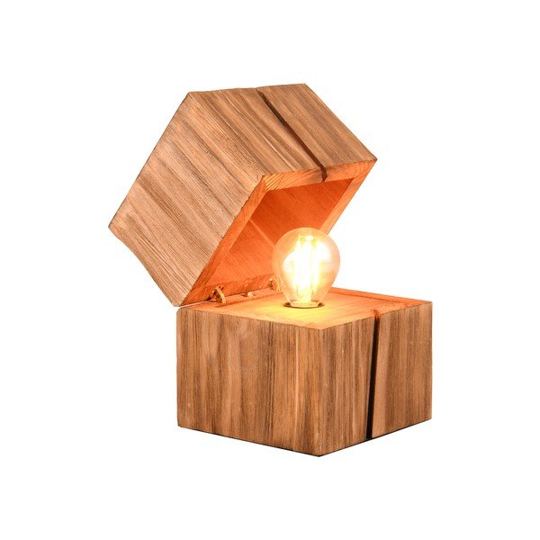 Lampada da tavolo marrone (altezza 16 cm) Treasure - Trio-image-3