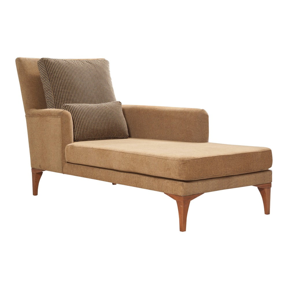 Poltrona lounge color senape Bifo - Artie | Chaise-longue e pouf