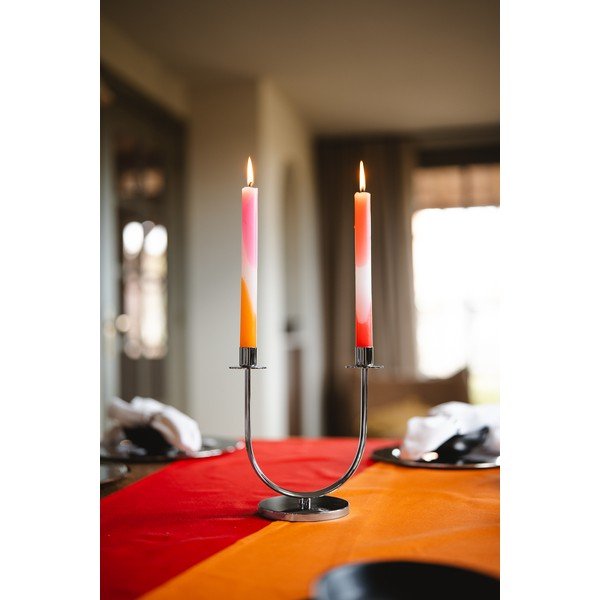 Portacandela in metallo Elana – Zilverstad-image-2