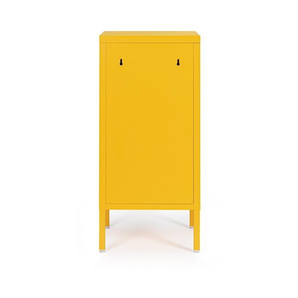 Armadietto giallo in metallo con chiusura a chiave 35x76x40 cm Cambridge – Yes Everyday-image-4