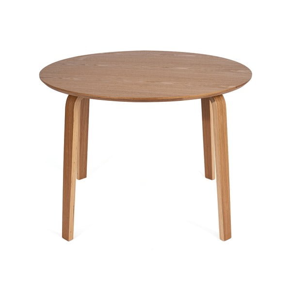 Tavolo da pranzo rotondo in rovere ø 110 cm Lana - Bonami Essentials-image-1