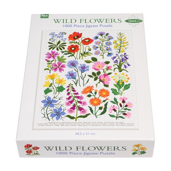 Puzzle 1000 pezzi Wild Flowers - Rex London-image-2